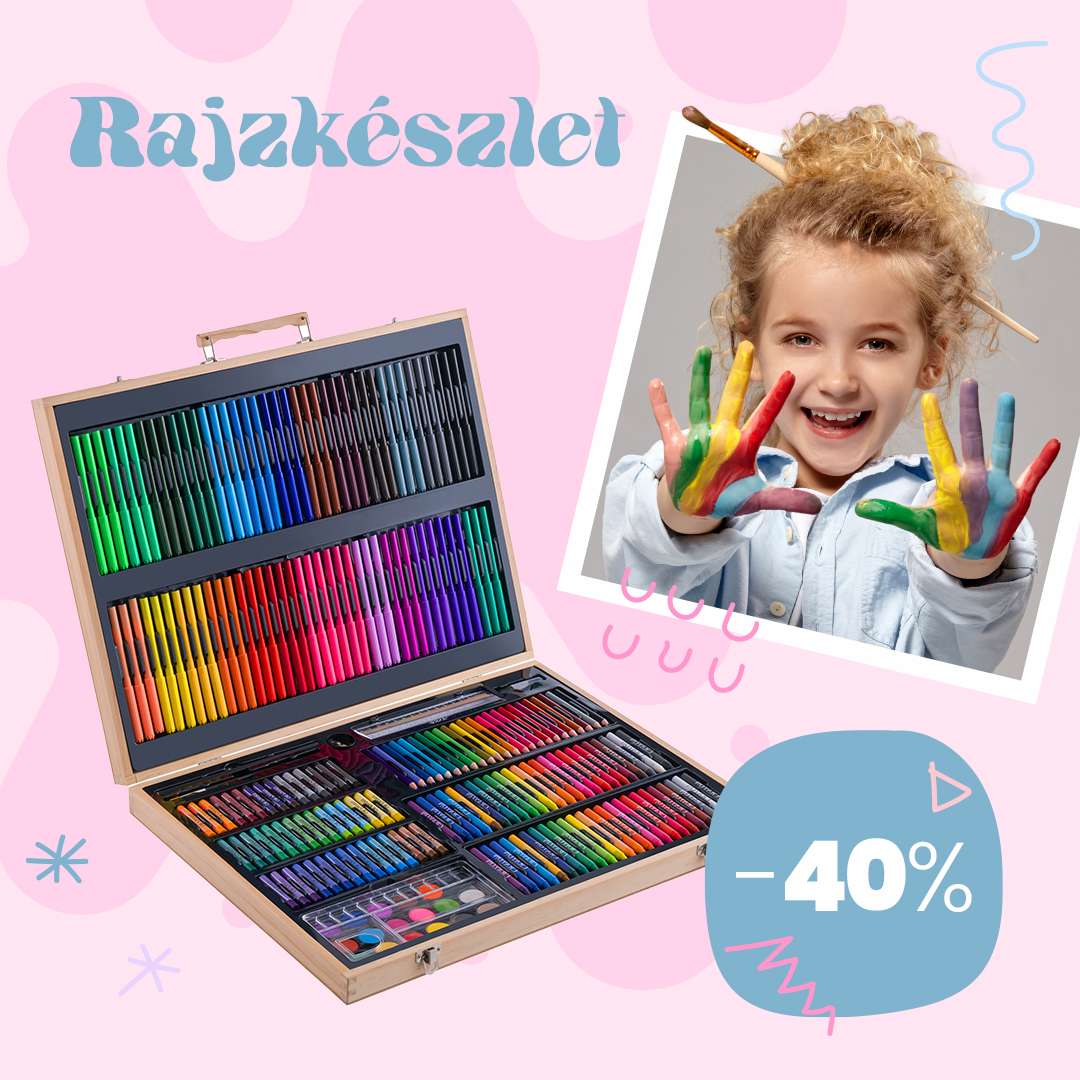 251 darabos rajzkészlet